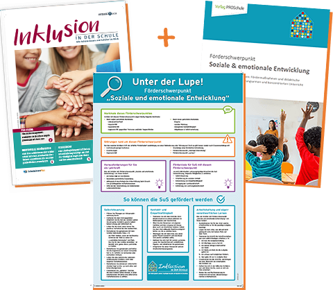 Inklusion in der Schule + das Poster und das E-Book Förderschwerpunkt Soziale und emotionale Entwicklung